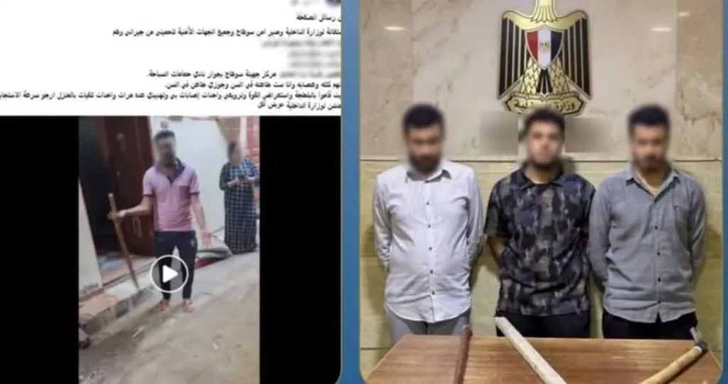 الداخلية:ضبط المتهمين في مقطع فيديو التهجم علي مسنين وتهديدهم بسوهاج
