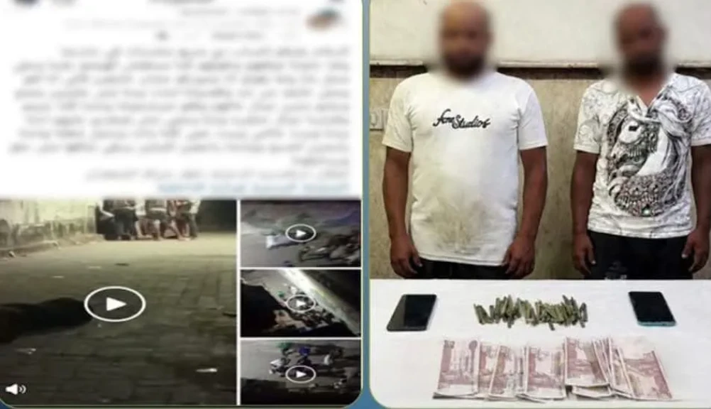 الداخلية: ضبط المتهمين في مقطع فيديو لقيامهما ببيع المواد المخدرة أمام مسكنهما بالإسكندرية