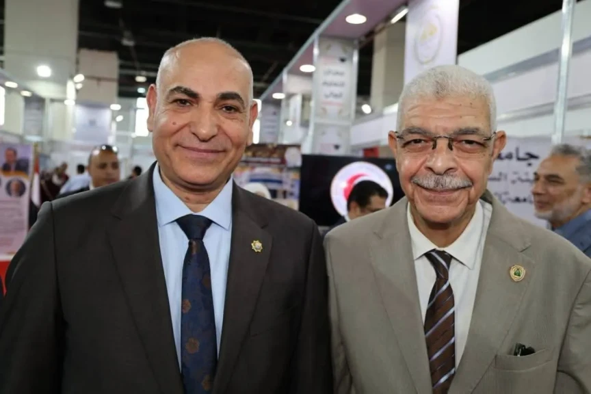 رئيس جامعة المنوفية يشارك في افتتاح النسخة العاشرة من معرض «أخبار اليوم» التعليمي
