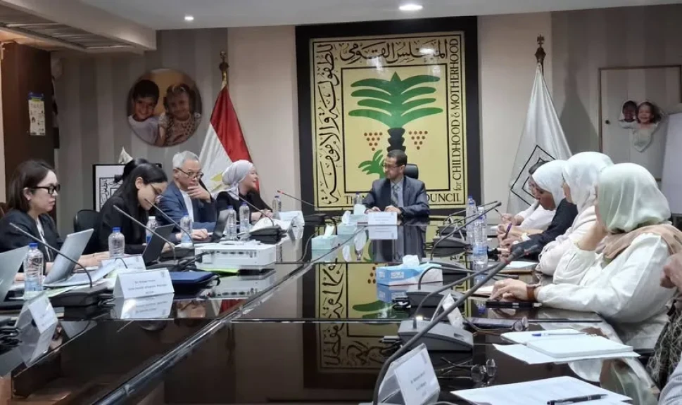 المجلس القومي للطفولة والأمومة يستقبل وفدًا من وزارة التضامن الاجتماعي ووكالة التعاون الدولي اليابانية (JICA)
