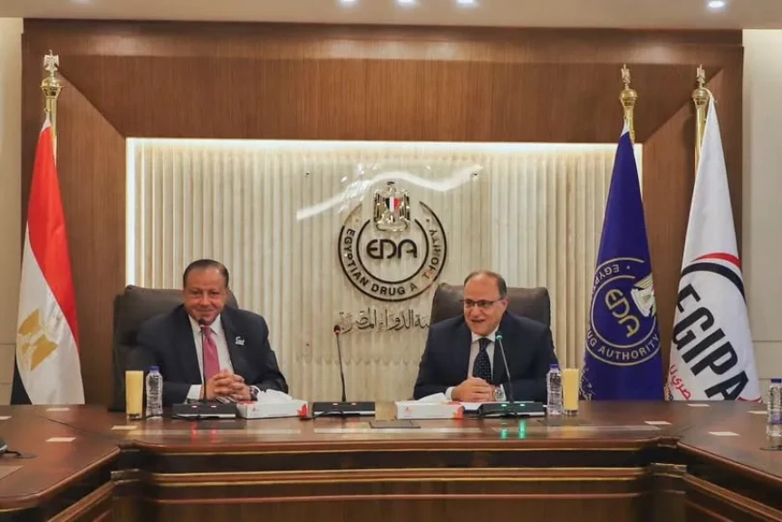 الجهاز المصري للملكية الفكرية يوقع بروتوكول تعاون مع هيئة الدواء المصرية