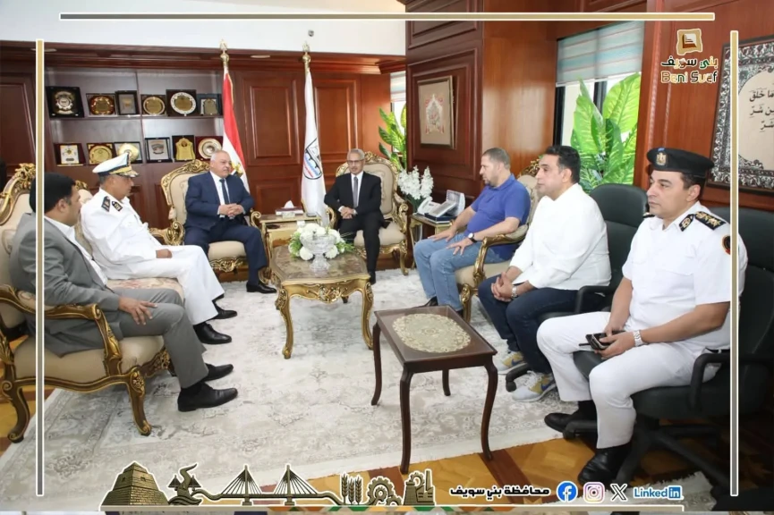 محافظ بني سويف ومدير الأمن يؤكدان مواصلة التكامل بين الأجهزة الأمنية والتنفيذية