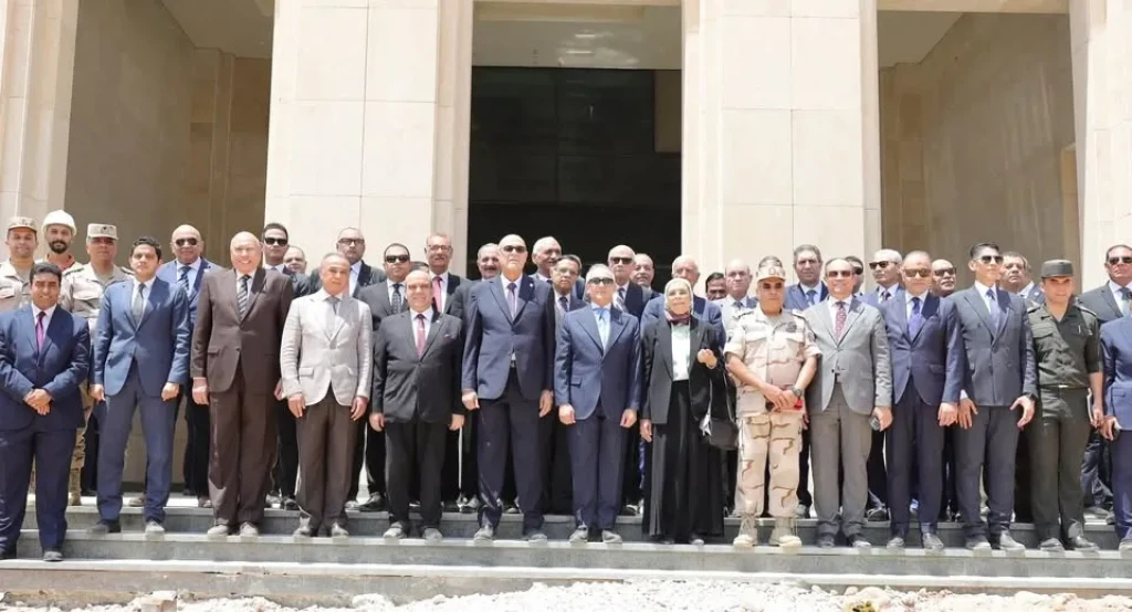 رئيسة هيئة النيابة الإدارية تتفقد ”مدينة العدالة” بالعاصمة الإدارية الجديدة