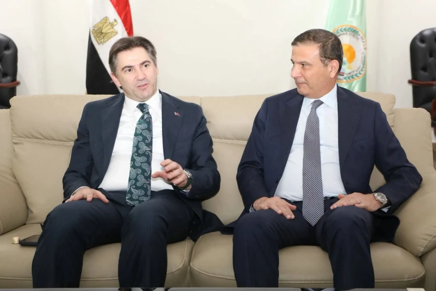 وزير الزراعة يلتقي نائب نظيره التركي والوفد المرافق له لبحث التعاون المشترك