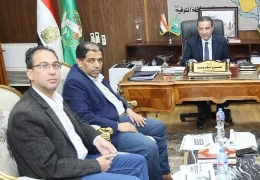 محافظ المنوفية يتابع مستجدات الموقف التنفيذي لعدد من مشروعات مياه الشرب