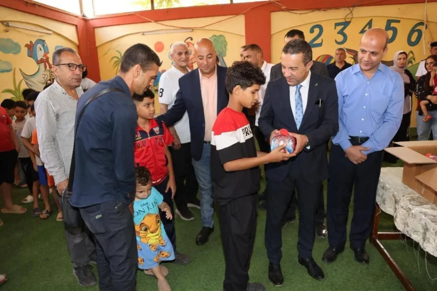محافظ المنوفية يزور دار الحضانة الإيوائية  أبناء الحسن والحسين بكفر المصيلحة