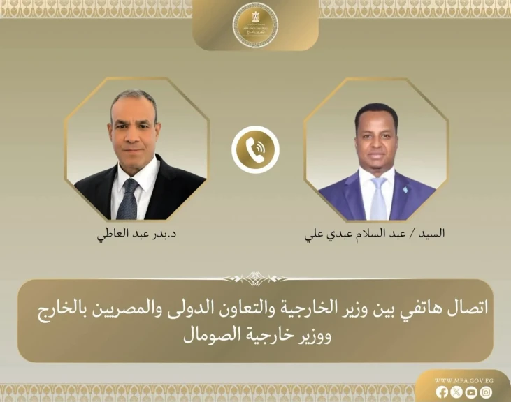 وزير الخارجية ونظيره الصومالي يبحثان تطورات الأوضاع بالصومال وتعزيز الشراكة الاستراتيجية