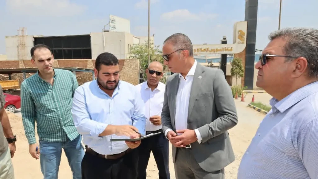 محافظ الجيزة يتفقد مشروعات تطوير المنطقة الصناعية بأبو رواش