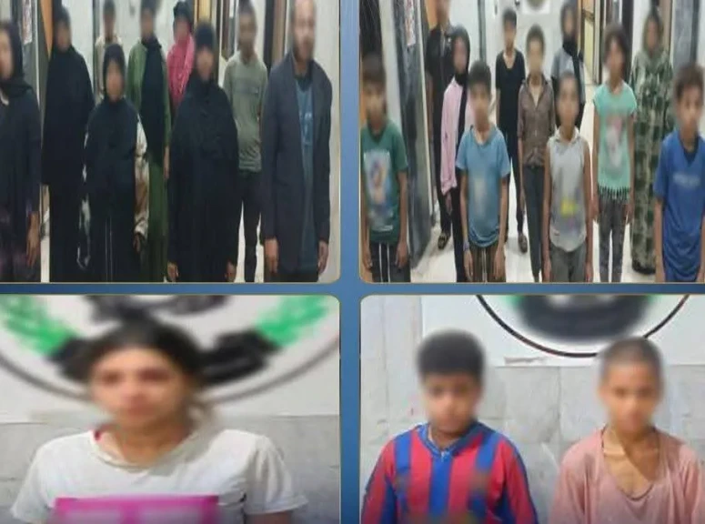 الداخلية: ضبط عدد من الرجال والسيدات لقيامهم باستغلال الاطفال في أعمال التسول