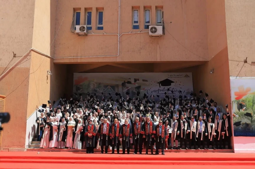 جامعة بنها تحتفل بتخريج دفعة جديدة من طلاب كلية الزراعة بمشتهر