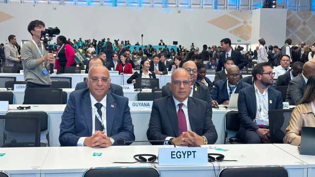 وزير الري يشارك في افتتاح الجزء رفيع المستوى لمؤتمر الأطراف السابع عشر لاتفاقية الأمم المتحدة لمكافحة التصحر COP17