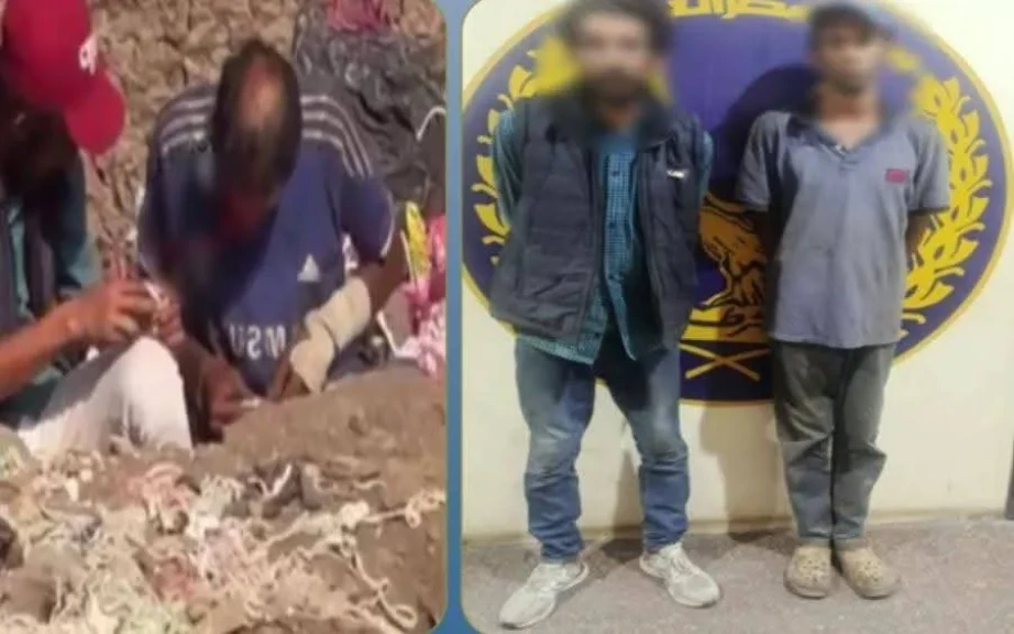 الداخلية: كشف ملابسات مقطع فيديو قيام شخصين بتعاطى المواد المخدرة بالقليوبية