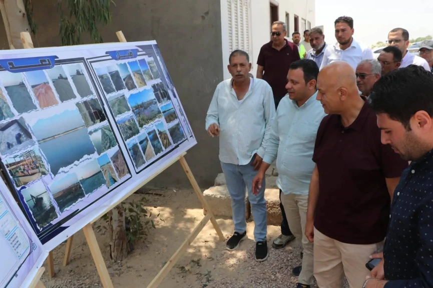 وزيرة الإسكان تتابع موقف تنفيذ عدد من المشروعات وملفات العمل بمدينتي السادات وسفنكس الجديدة