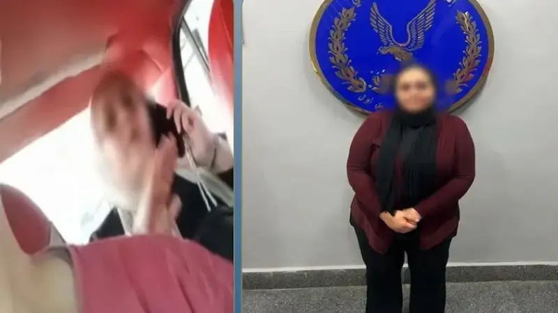 الداخلية: ضبط المتهمة في مقطع فيديو بالاعتداء بالسب والقذف علي سائق سيارة أجرة بالإسكندرية