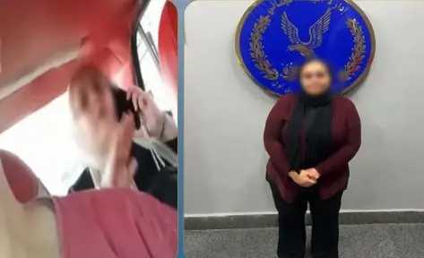 الداخلية: ضبط المتهمة في مقطع فيديو بالاعتداء بالسب والقذف علي سائق سيارة أجرة بالإسكندرية