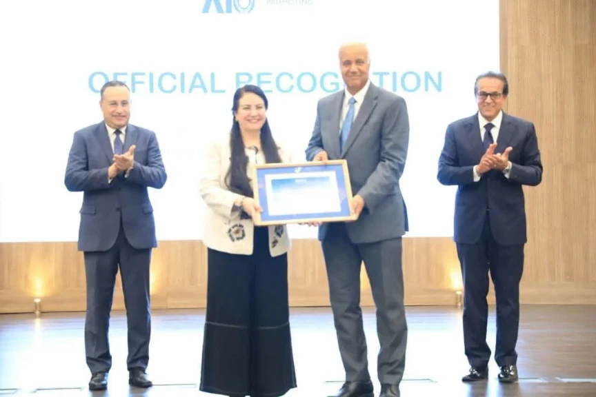 وزيرا الصحة والتعليم العالي  يشهدان احتفالية جامعة العلمين الدولية بالحصول على اعتراف منظمة الصحة العالمية