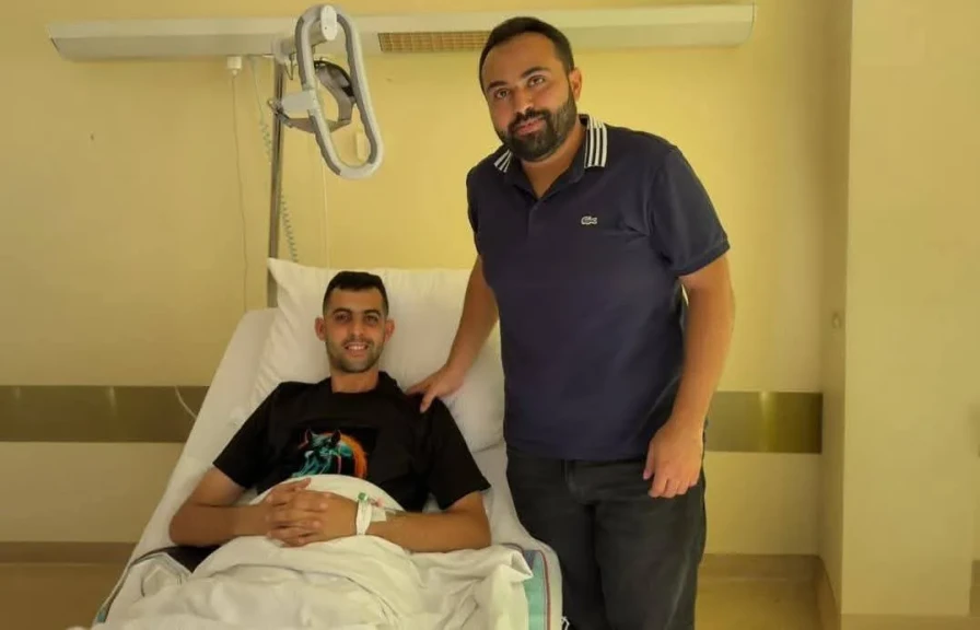 بلعمري لاعب الأهلي يجري جراحة ناجحة في ألمانيا