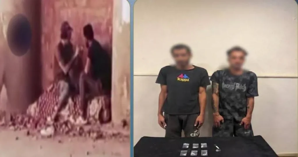 الداخلية: ضبط المتهمين في مقطع فيديو بتعاطى المواد المخدرة بإحدى المناطق بالقليوبية