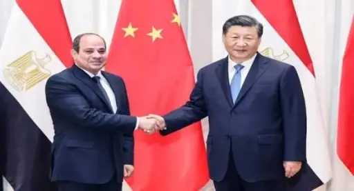 بدء مباحثات قمة بين الرئيس السيسى ونظيره الصينى بقصر الاتحادية