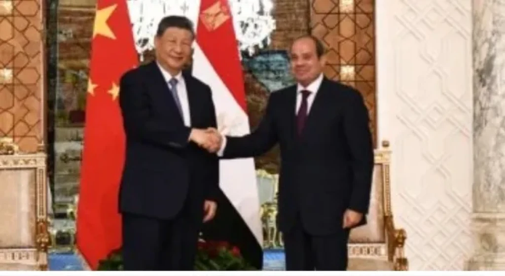 الرئيس السيسى يقبل دعوة شى جينبينج لزيارة الصين