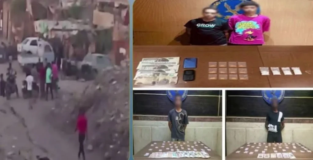 الداخلية: كشف ملابسات قيام مروجى المواد المخدرة بإلقاء زجاجات على سيارة بالجيزة