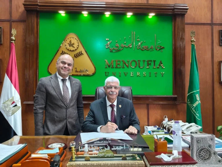 رئيس جامعة المنوفية يعتمد نتيجة كلية الصيدلة لدور مايو 2025/2026 بنسبة نجاح 84.01%