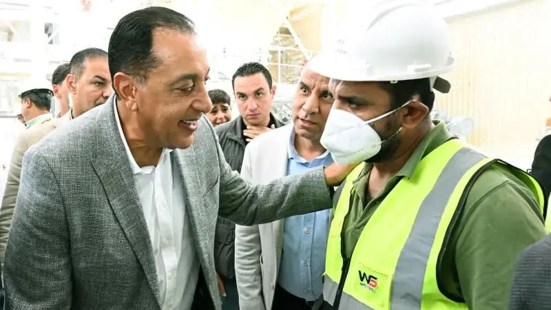 رئيس الوزراء يفتتح مصنع ”وايت ستون إيجيبت للتعدين” باستثمارات 5 ملايين دولار أمريكي
