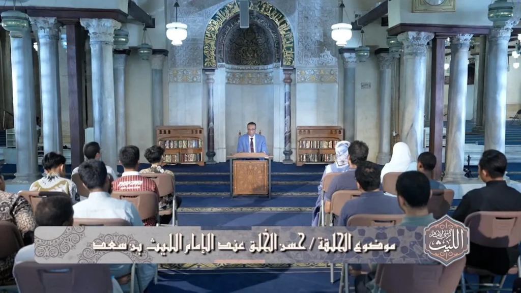 في حلقة ”كرسي الإمام  الليث الجمعة القادمة” :  الدكتور  علاء جانب يتحدث عن مساواة حسن الخلق بالعبادة