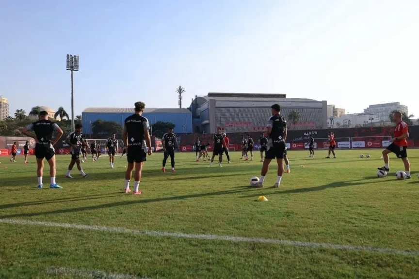 الأهلي يختتم استعداداته لمباراة المقاولون العرب بدوري ORA