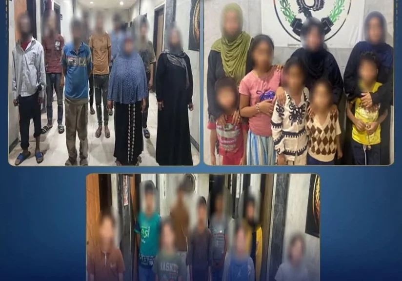 الداخلية: ضبط عدد من الرجال والسيدات لقيامهم باستغلال الاطفال في أعمال التسول