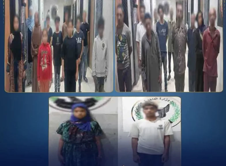 الداخلية: ضبط عدد من الرجال والسيدات لقيامهم باستغلال الاطفال في أعمال التسول