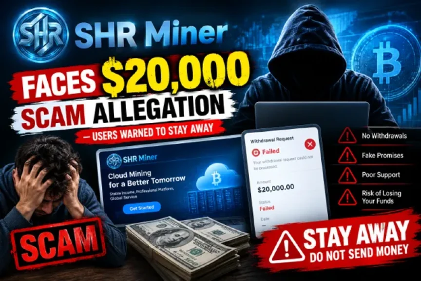 «SHRMiner Faces Reported $20,000 Financial Dispute as Potential Users Urged to Exercise Caution»