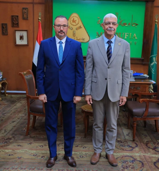 رئيس جامعة المنوفية يصدر قرارًا بتكليف الدكتور حسام النعماني منسقًا لوحدة العلاقات الدولية بالجامعة