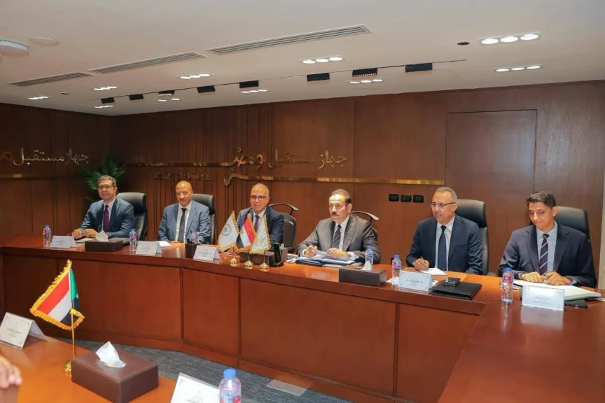 رئيس مجلس إدارة جهاز جهاز مستقبل مصر للتنمية المستدامة يستقبل وزير الري