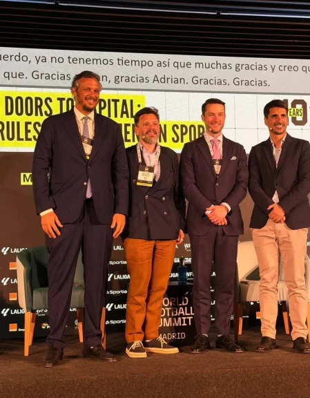ممدوح عيد يتحدث عن تجربة بيراميدز الاستثمارية الفريدة خلال مؤتمر قمة كرة القدم العالمية بمدريد