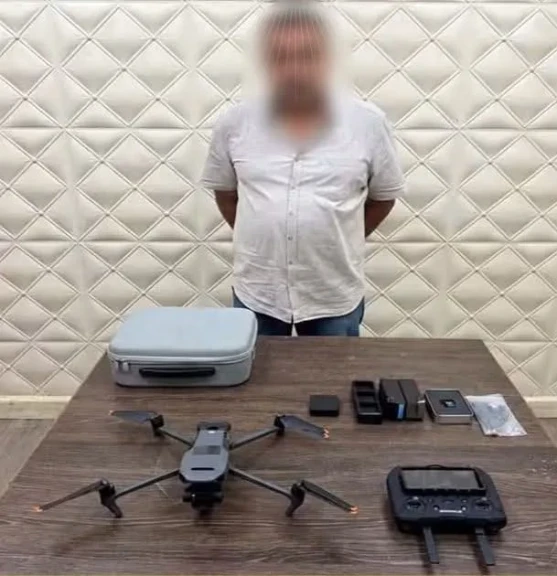 الداخلية: ضبط أحد الأشخاص لقيامه بعرض طائرة مزودة بكاميرا تصوير درون للبيع بدون تصريح