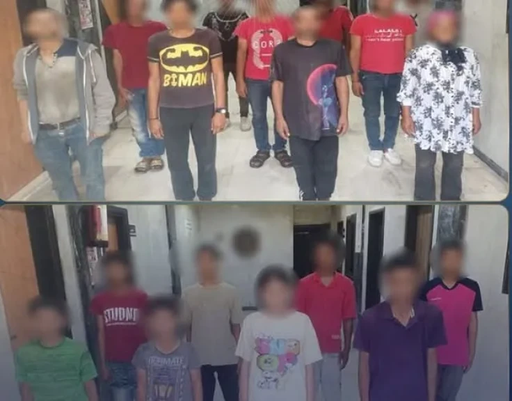 الداخلية: ضبط عدد من الرجال وسيدة لقيامهم باستغلال الاطفال في أعمال التسول