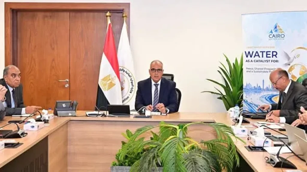 وزير الري يتابع موقف ترتيبات انعقاد ”أسبوع القاهرة التاسع للمياه” فى أكتوبر المقبل