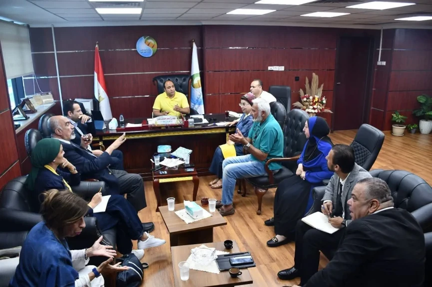 رئيس مياه الشرب بالجيزة يبحث سبل التعاون مع «ليونز مصر» لتعزيز الشراكة المجتمعية