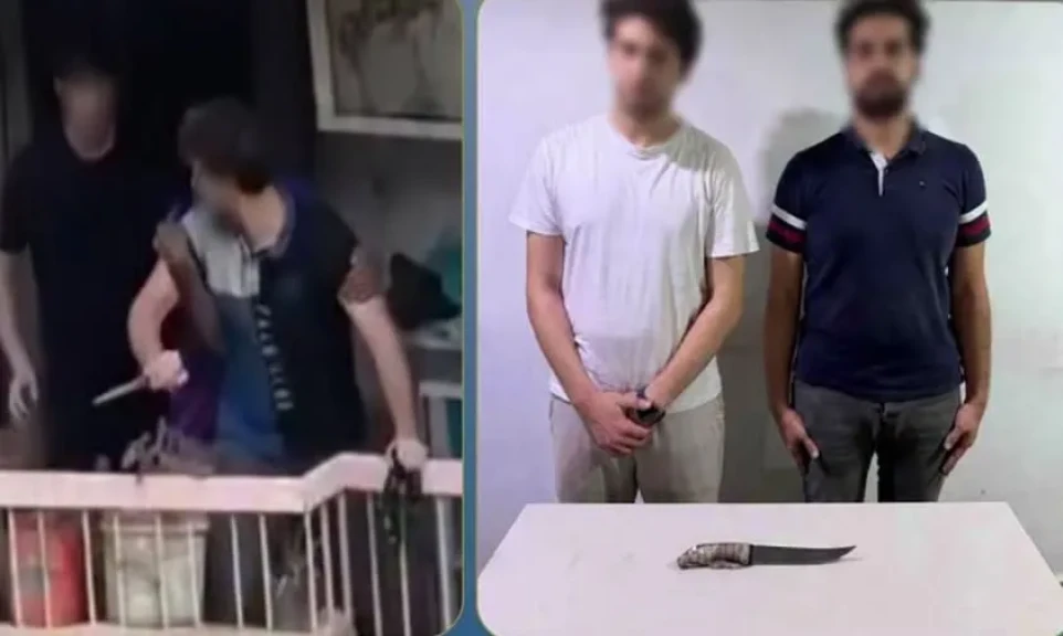 الداخلية: كشف ملابسات مقطع فيديو قيام شخص ممسكاً بسلاح أبيض محاولاً التعدى على آخر بأحد العقارات بالجيزة