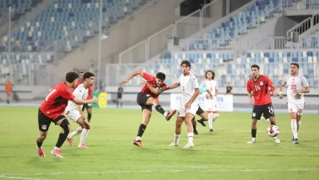 فوز منتخب مصر للشباب على منتخب تونس  2-1  في تصفيات شمال أفريقيا