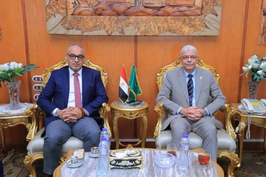 القاصد يلتقي رئيس نادي قضاة المنوفية لبحث عمل بروتوكول تعاون متكامل في الخدمات الطبية والتدريبية