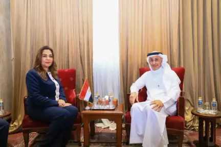 وزيرة التنمية المحلية والبيئة تبحث مع الأمين العام لمبادرة ”الشرق الأوسط الأخضر” تعزيز التكامل البيئي ودعم المبادرة قبيل اجتماع الرياض ديسمبر القادم