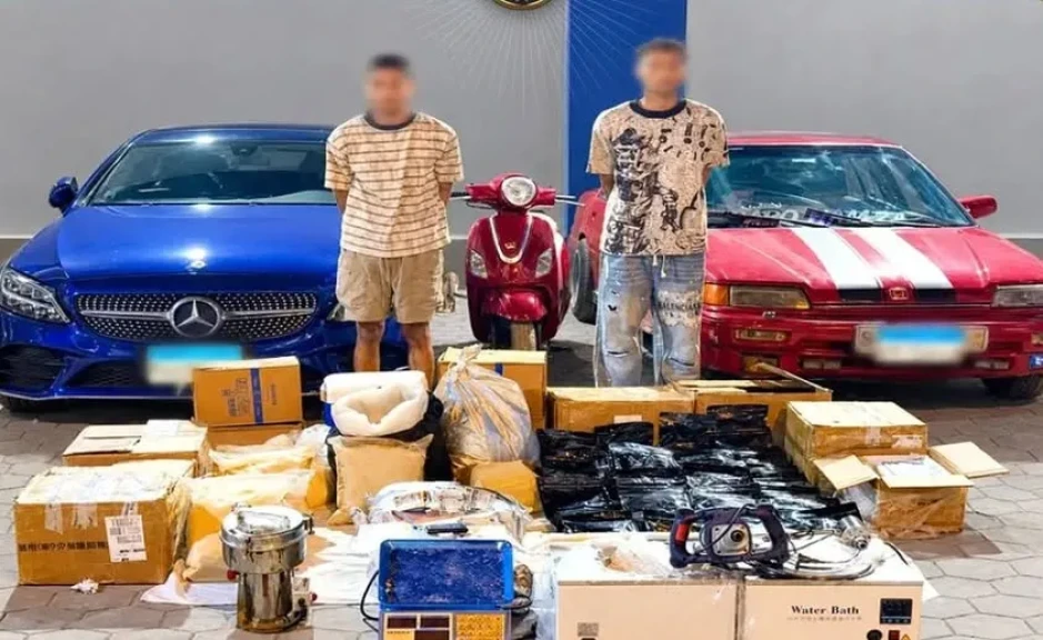 الداخلية:ضبط عدد من العناصر الإجرامية بالاتجار بالمخدرات بقيمة 450 مليون جنيه