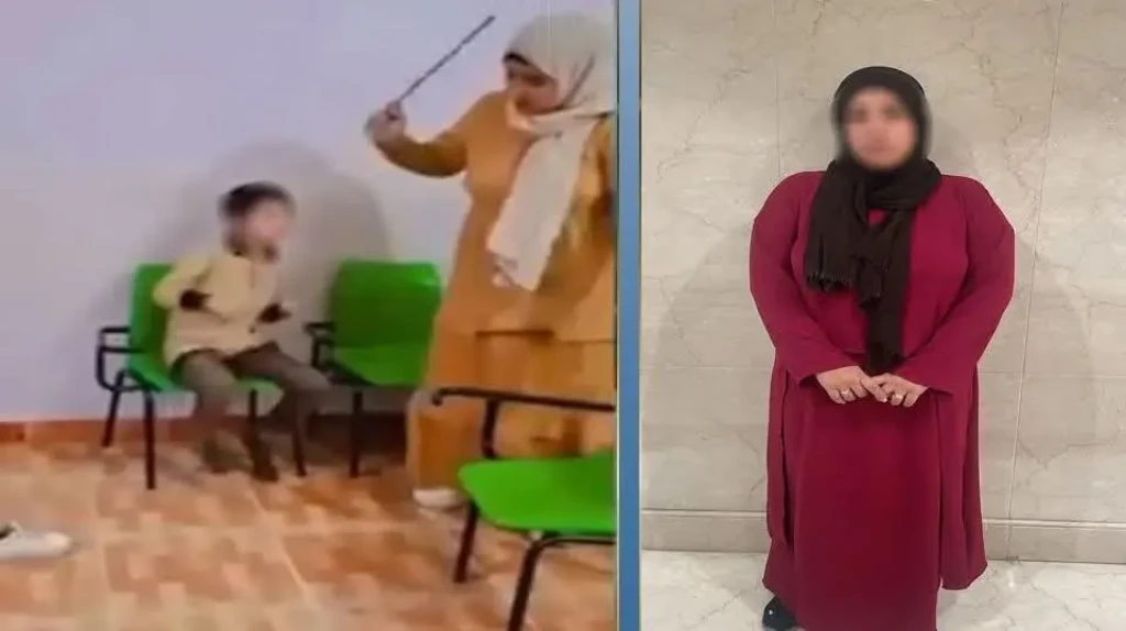 الداخلية:كشف ملابسات مقطع فيديو اعتداء إحدي السيدات على طفل بالضرب
