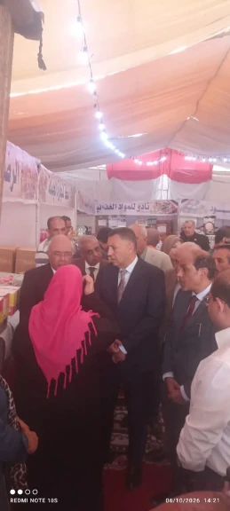 محافظ القليوبية يفتتح معرض مستلزمات الأسرة بطوخ