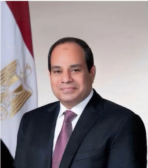 الرئيس السيسي يصل إلى قاعدة سول الجوية