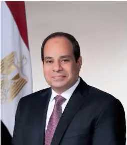 الرئيس السيسي يصل إلى قاعدة سول الجوية