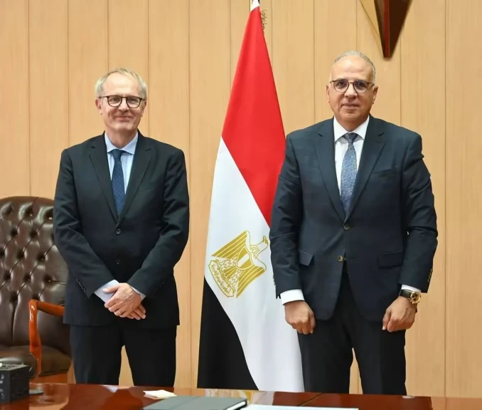 وزير الري يبحث مع مدير مكتب اليونسكو بالقاهرة تعزيز التعاون في مجالات المياه