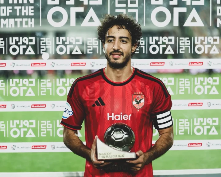 محمد هاني رجل مباراة الأهلي والزمالك